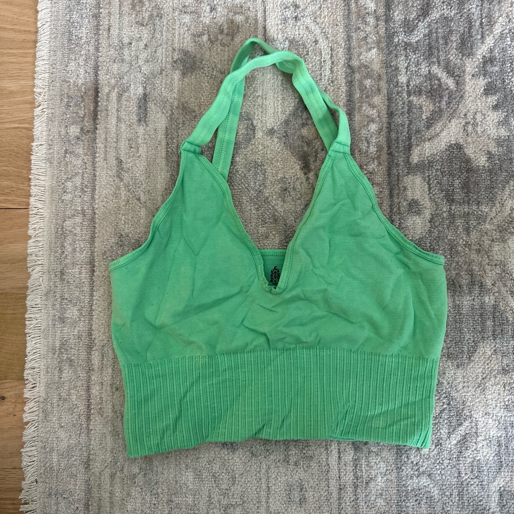 FP Movement by Free People Vibrant Green Crop Top